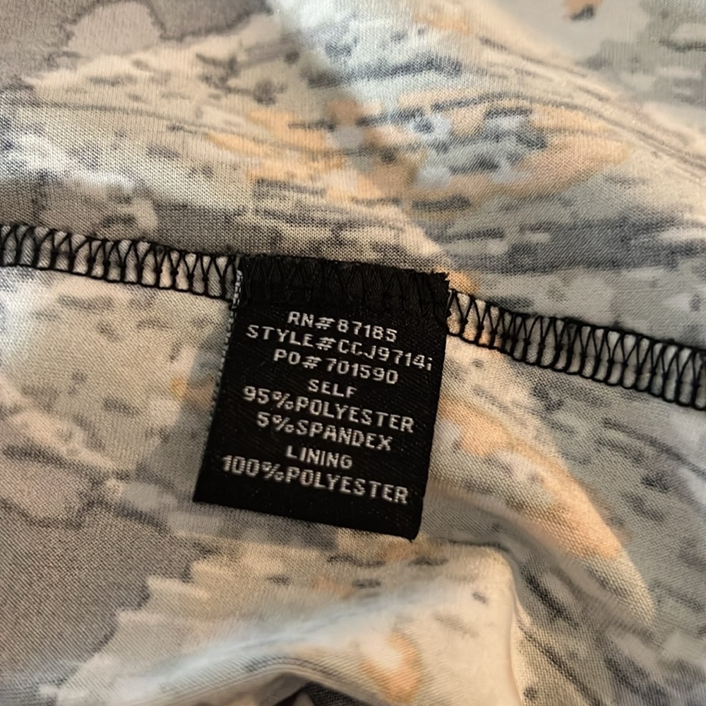 Ruby Rox Patterned Strapless Maxi Dress Medium - image 6